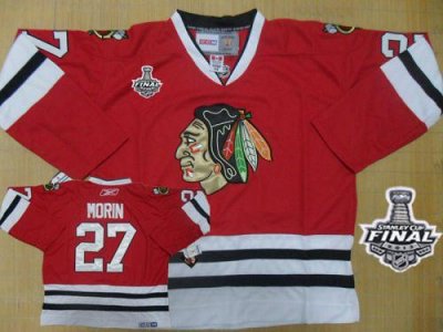 Jerseys Factory Cheap Blackhawks CCM #27 Jeremy Morin Red Throwb