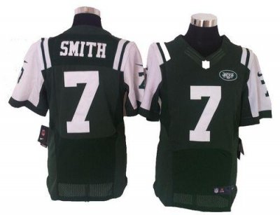 Jerseys Factory Cheap Nike Jets #7 Geno Smith Green Team Color M