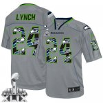 Jerseys Factory Cheap Nike Seahawks #24 Marshawn Lynch New Light