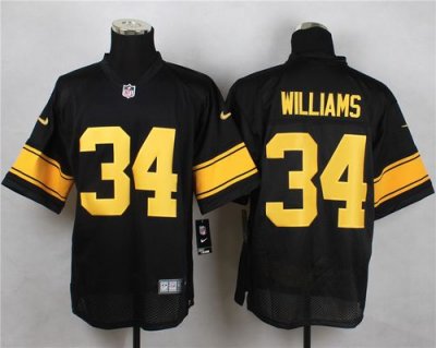 Jerseys Factory Cheap Nike Steelers #34 DeAngelo Williams Black(