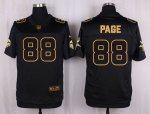 Jerseys Factory Cheap Nike Vikings #88 Alan Page Black Men's Sti