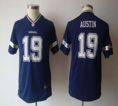 Jerseys Factory Cheap Nike Cowboys #19 Miles Austin Navy Blue Te