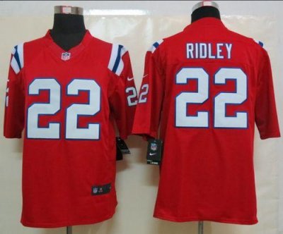 Jerseys Factory Cheap Nike Patriots #22 Stevan Ridley Red Altern