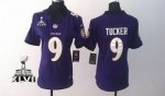 Jerseys Factory Cheap Nike Ravens #9 Justin Tucker Purple Team C