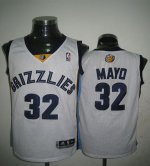 Jerseys Factory Cheap Grizzlies #32 O.J Mayo Revolution 30 White