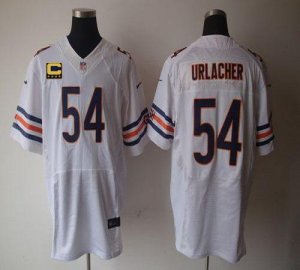 Jerseys Factory Cheap Nike Bears #54 Brian Urlacher White With C