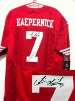 Jerseys Factory Cheap Nike 49ers #7 Colin Kaepernick Red Team Co
