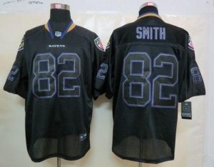 Jerseys Factory Cheap Nike Ravens #82 Torrey Smith Lights Out Bl