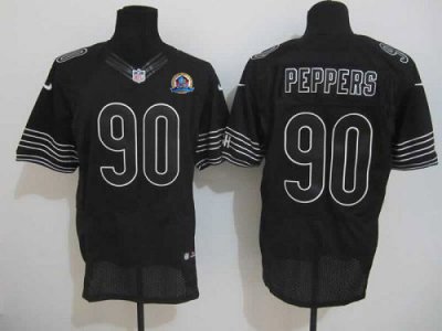 Jerseys Factory Cheap Nike Bears #90 Julius Peppers Black Shadow