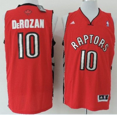 Jerseys Factory Cheap Revolution 30 Raptors #10 DeMar DeRozan Re