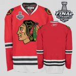 Jerseys Factory Cheap Blackhawks Embroidered Blank Red With Stan