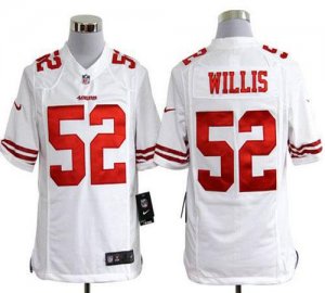 Jerseys Factory Cheap Nike 49ers #52 Patrick Willis White Men's
