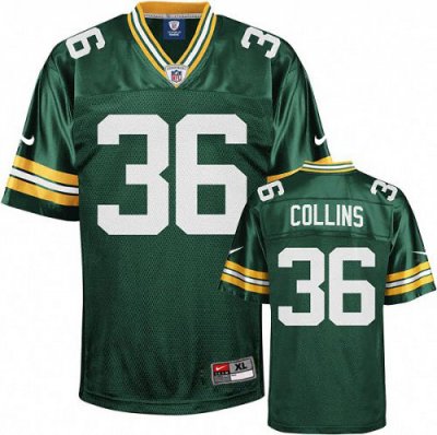 Jerseys Factory Cheap Nike Packers #36 Nick Collins Green Stitch