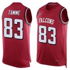 Jerseys Factory Cheap Nike Falcons #83 Jacob Tamme Red Team Colo