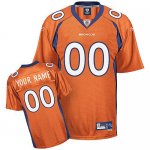 Jerseys Factory Cheap Broncos Personalized Authentic Orange NFL