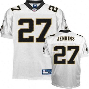 Jerseys Factory Cheap Saints #27 Malcolm Jenkins White Stitched