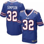 Jerseys Factory Cheap Nike Bills #32 O. J. Simpson Royal Blue Te