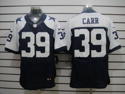 Jerseys Factory Cheap Nike Cowboys #39 Brandon Carr Navy Blue Th