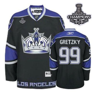 Jerseys Factory Cheap Kings #99 Wayne Gretzky 2012 Stanley Cup C