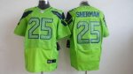 Jerseys Factory Cheap Nike Seahawks #25 Richard Sherman Green Al
