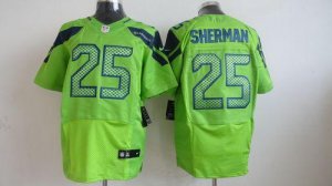 Jerseys Factory Cheap Nike Seahawks #25 Richard Sherman Green Al