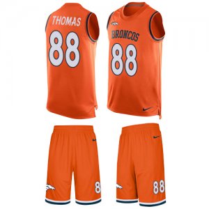 Jerseys Factory Cheap Nike Broncos #88 Demaryius Thomas Orange T