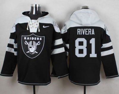 Jerseys Factory Cheap Nike Raiders #81 Mychal Rivera Black Playe