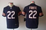 Jerseys Factory Cheap Nike Bears #22 Matt Forte Navy Blue Team C