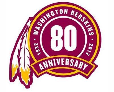 Jerseys Factory Cheap Stitched Washington Redskins 80th Seasons