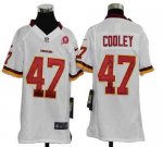 Jerseys Factory Cheap Nike Redskins #47 Chris Cooley White With