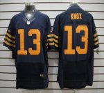 Jerseys Factory Cheap Nike Bears #13 Johnny Knox Navy Blue 1940s