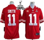 Jerseys Factory Cheap Nike 49ers #11 Alex Smith Red Team Color W