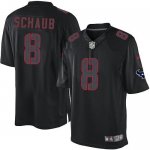 Jerseys Factory Cheap Nike Texans #8 Matt Schaub Black Men's Emb