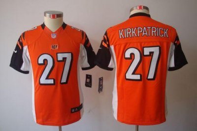 Jerseys Factory Cheap Nike Bengals #27 Dre Kirkpatrick Orange Al