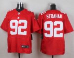 Jerseys Factory Cheap Nike Giants #92 Michael Strahan Red Altern
