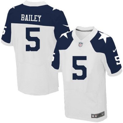 Jerseys Factory Cheap Nike Cowboys #5 Dan Bailey White Thanksgiv