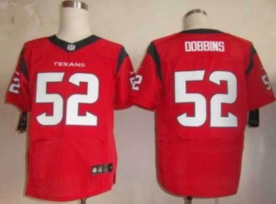 Jerseys Factory Cheap Nike Texans #52 Tim Dobbins Red Alternate
