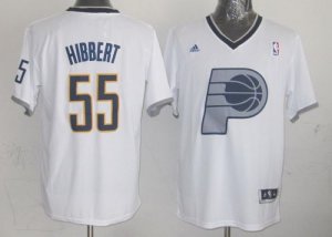 Jerseys Factory Cheap Pacers #55 Roy Hibbert White 2013 Christma