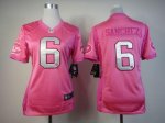 Jerseys Factory Cheap Nike Jets #6 Mark Sanchez Pink Women's Be