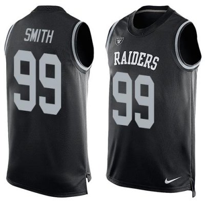 Jerseys Factory Cheap Nike Raiders #99 Aldon Smith Black Team Co