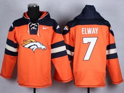 Jerseys Factory Cheap Nike Broncos #7 John Elway Orange Player P