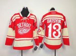 Jerseys Factory Cheap Red Wings #13 Pavel Datsyuk Red 2014 Winte