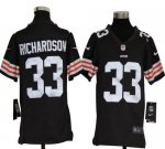 Jerseys Factory Cheap Nike Browns #33 Trent Richardson Brown Tea