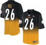 Jerseys Factory Cheap Nike Steelers #26 Le'Veon Bell Black/Gold