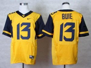 Jerseys Factory Cheap Mountaineers #13 Andrew Buie Gold Embroide