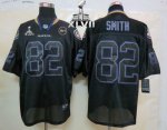 Jerseys Factory Cheap Nike Ravens #82 Torrey Smith Lights Out Bl