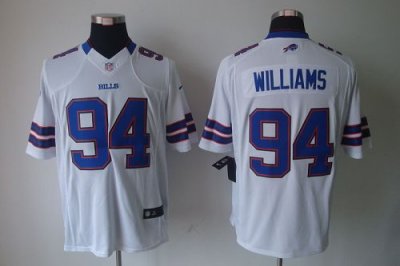 Jerseys Factory Cheap Nike Bills #94 Mario Williams White Men's