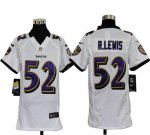 Jerseys Factory Cheap Nike Ravens #52 Ray Lewis White Youth Embr
