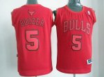 Jerseys Factory Cheap Bulls #5 Carlos Boozer Red Big Color Fashi