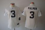 Jerseys Factory Cheap Nike Raiders #3 Carson Palmer White Women'